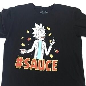 Ripple Junction Ricky and Morty Men's Shirt XL